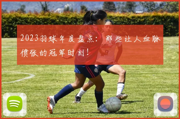 2023羽球年度盘点：那些让人血脉偾张的冠军时刻！